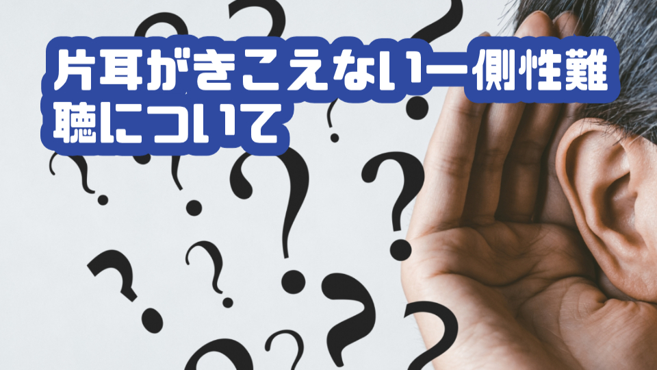 片耳 一側性難聴